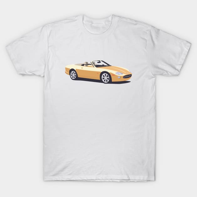 Jaguar XK T-Shirt by TheArchitectsGarage